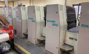 machine d'impression offset MAN Roland 308 SW (année 2000)