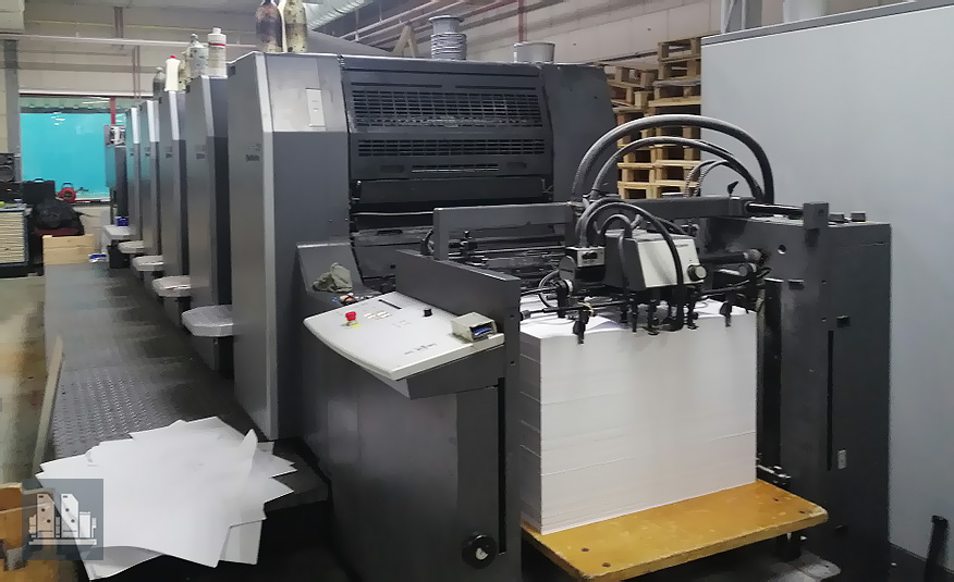 used printing machine Heidelberg SM 74-5P3-H (2001)